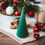 Miniature : Bougie sapin vert