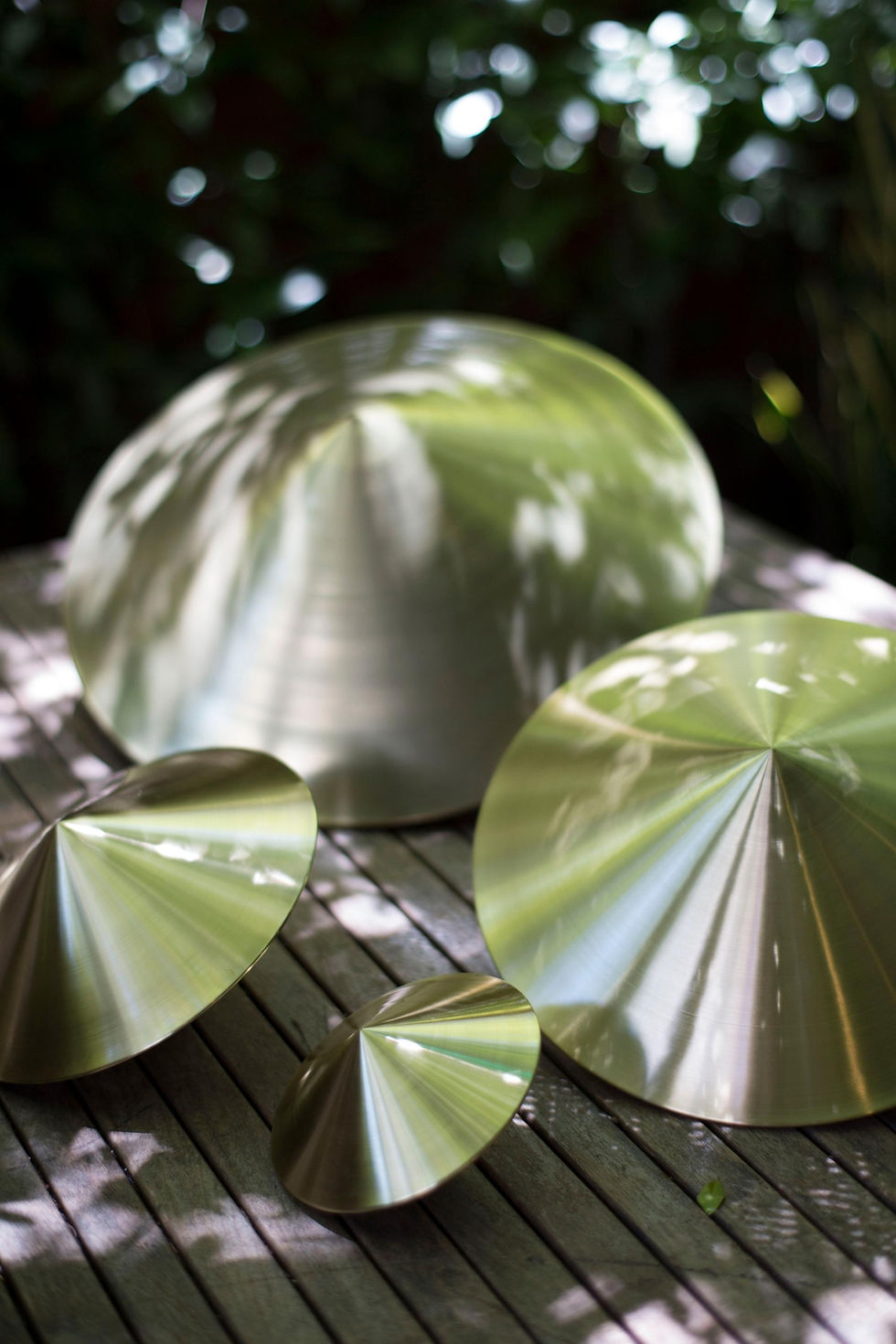 Miniatura: Bateia/Centro de Mesa MA M Dourado