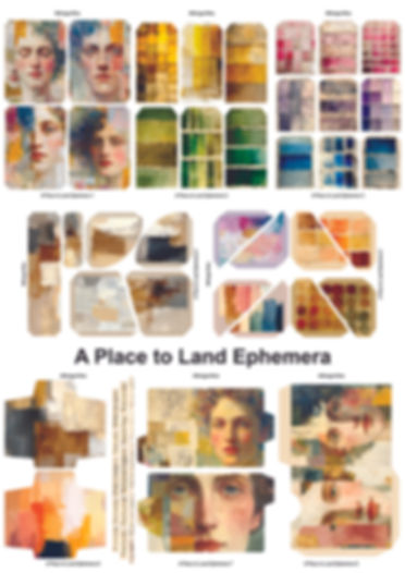 A Place to Land Ephemera US Letter Size