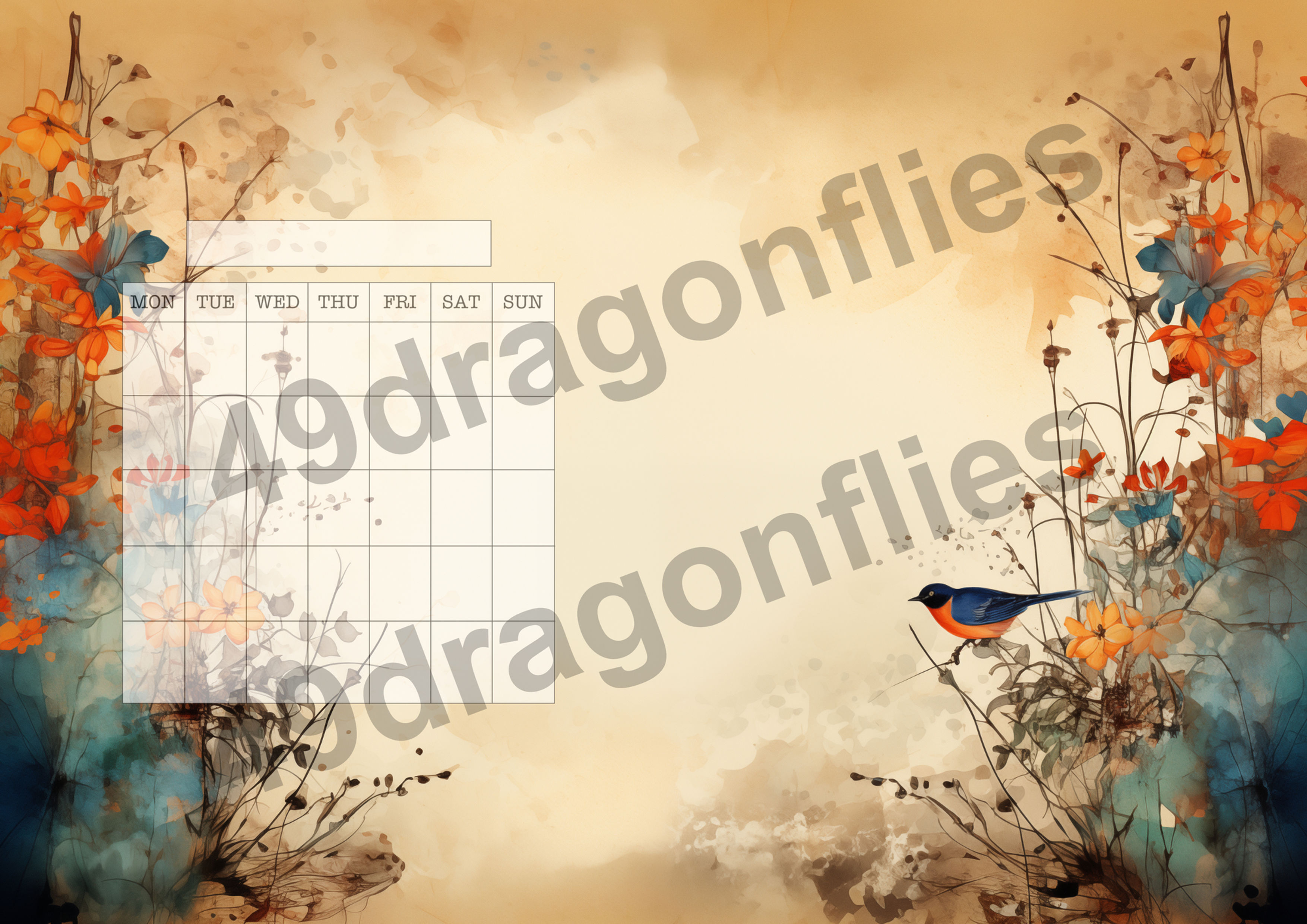 Twilight Tales NO DATE Planner Pages A4 Size