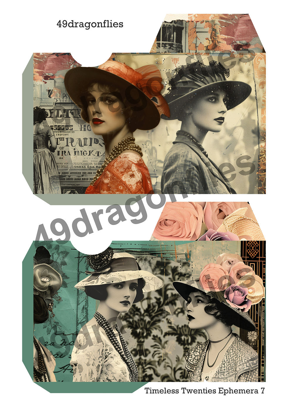 Thumbnail: Timeless Twenties Ephemera A4 Size