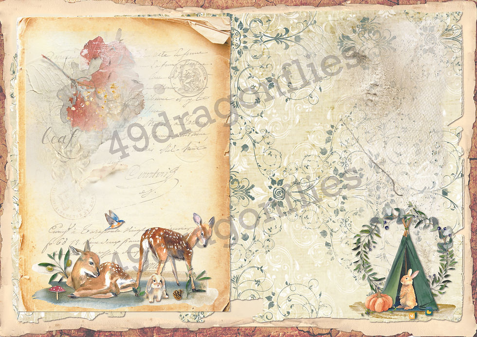 Thumbnail: Enchanted Blueberry Woods Backgrounds