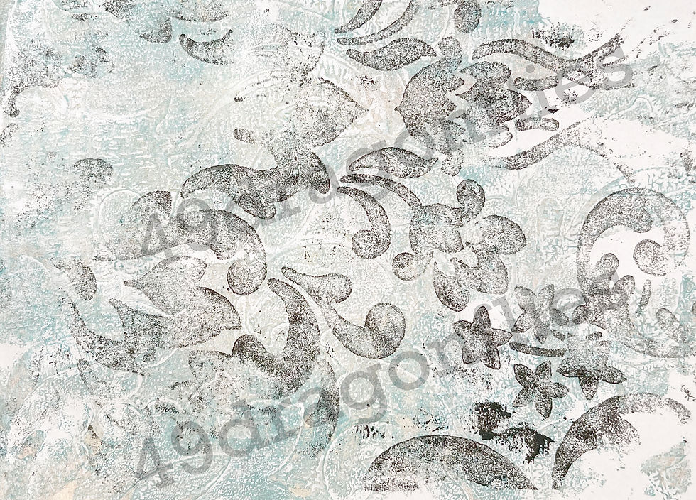 Thumbnail: Gelli Plate Backgrounds 1