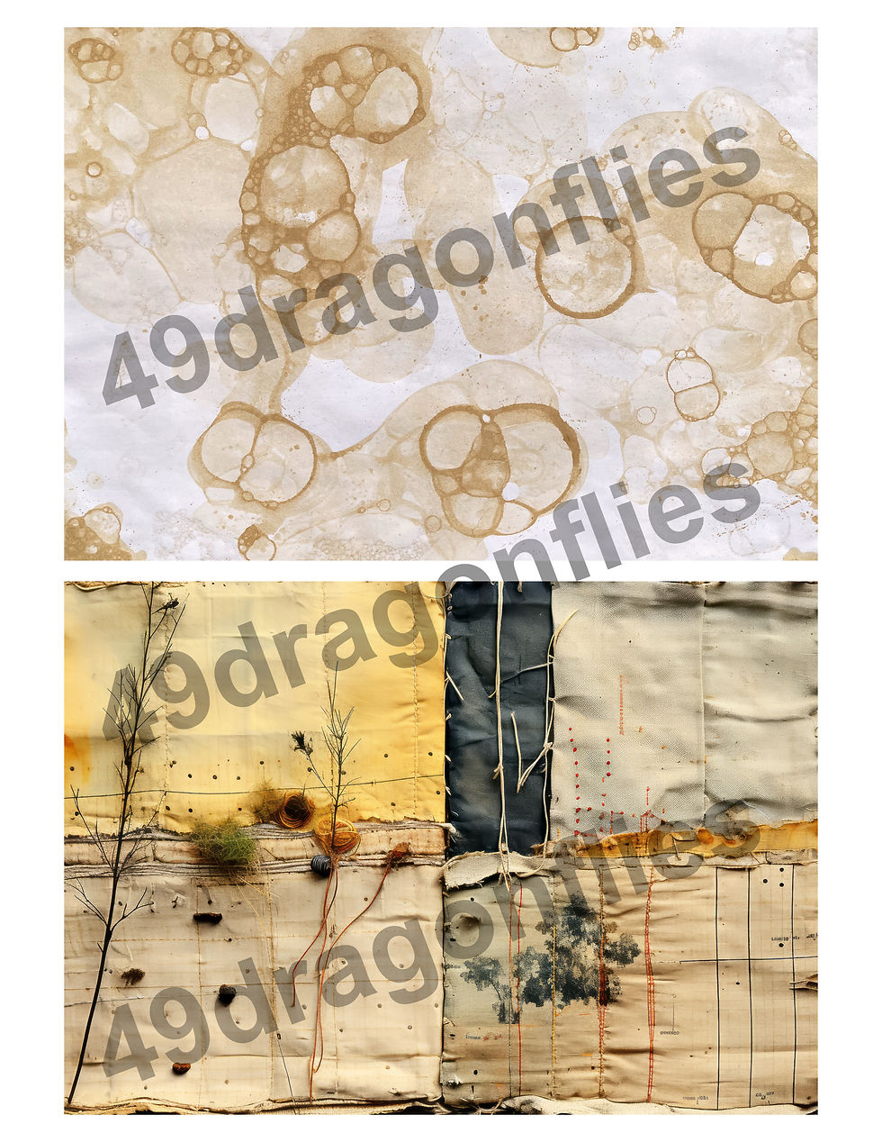 Thumbnail: Collector's Journal Backgrounds A4 Size