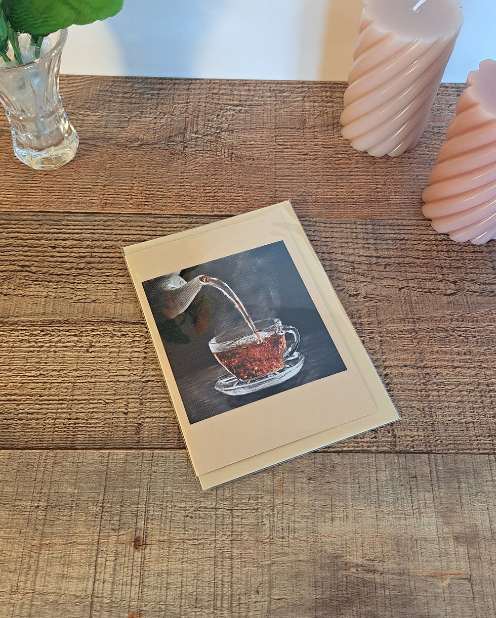 Thumbnail: Greeting Card - Tea