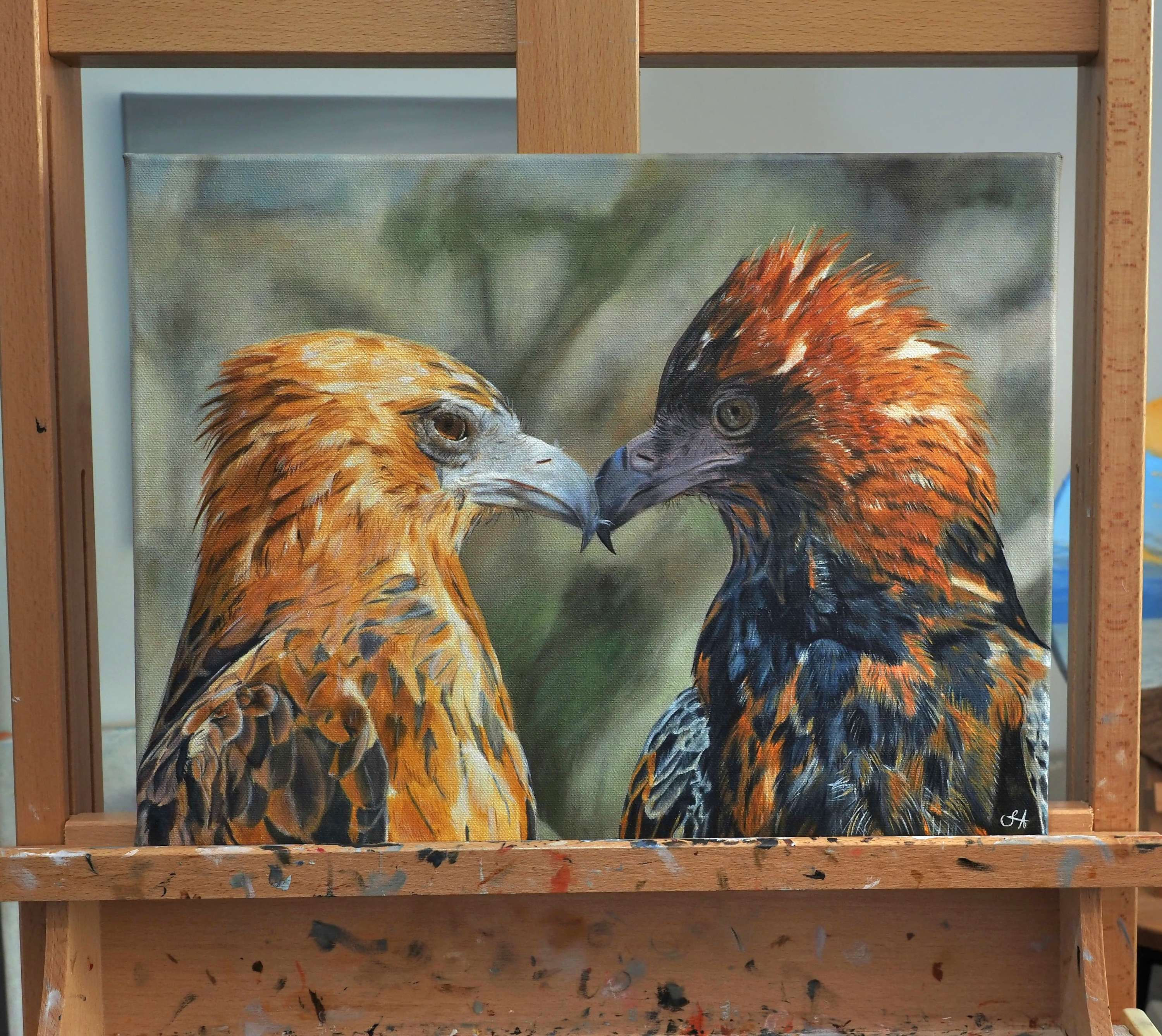 'Eagle Love' - 12x16"