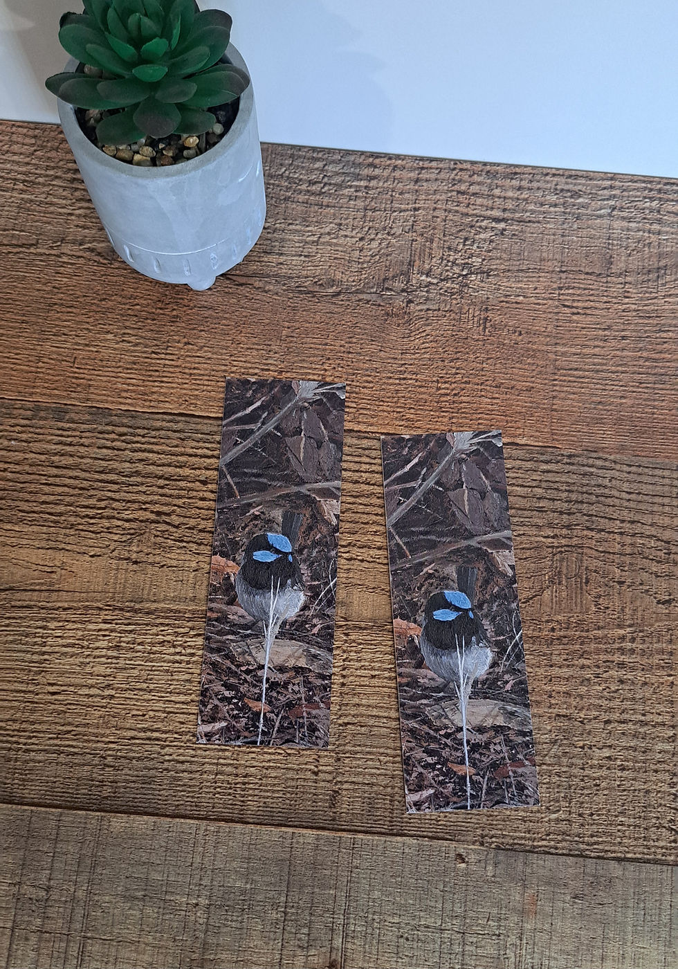 Thumbnail: Bookmark - 'A Glimmer of Blue'