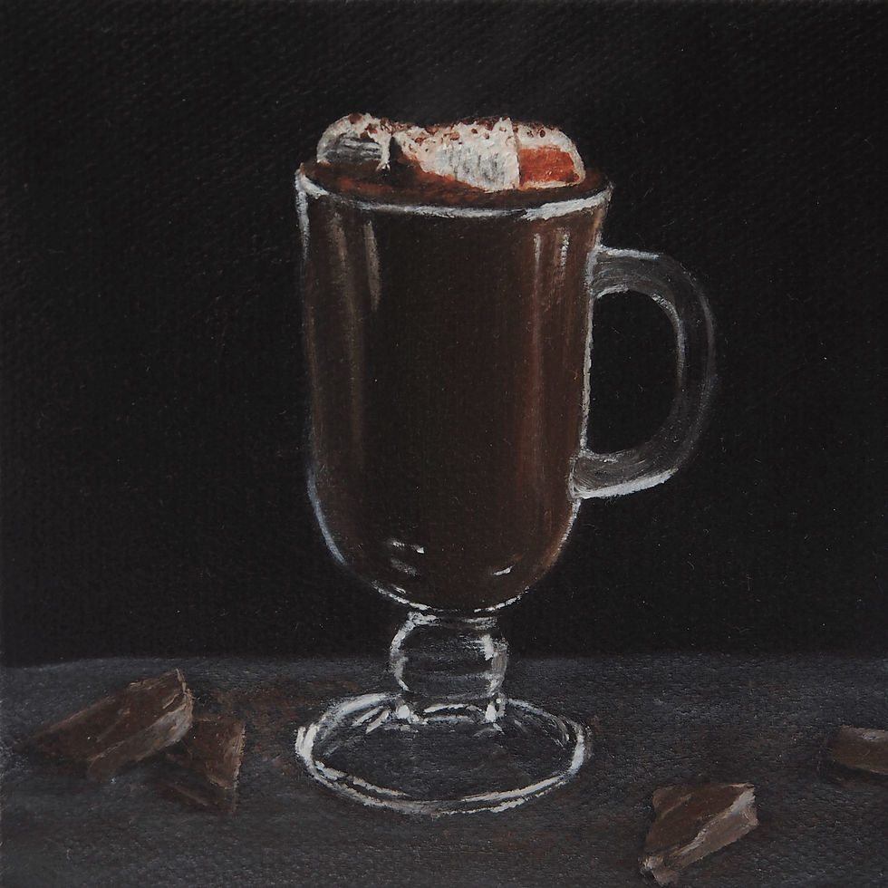 Thumbnail: 'Hot Chocolate' - 10x10cm 