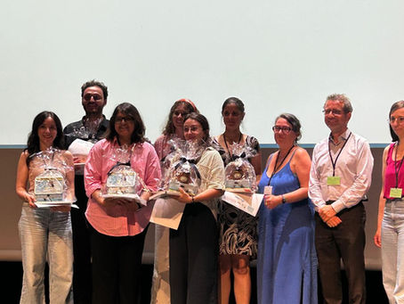 Arunima wins the prize for best oral presentation at the 14th SifrARN conference!