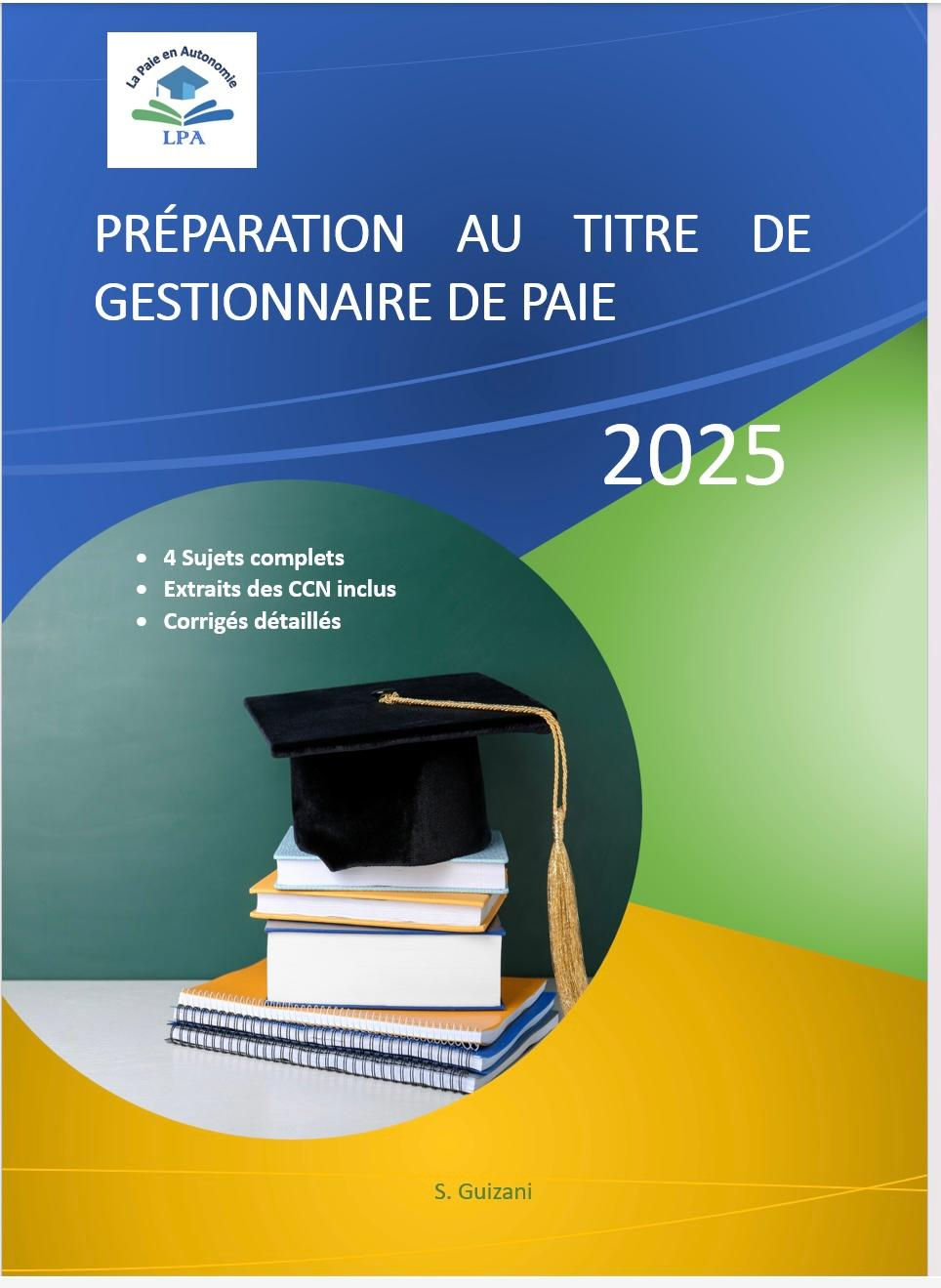 Livre PDF "Préparation au titre de gestionnaire de paie"