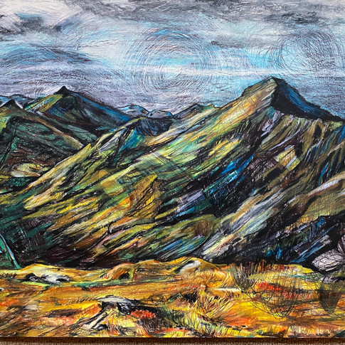 'Aonach Enach Ridge'2020. £600.