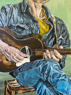 DETAIL AREA 'Musician in the trance' 2021