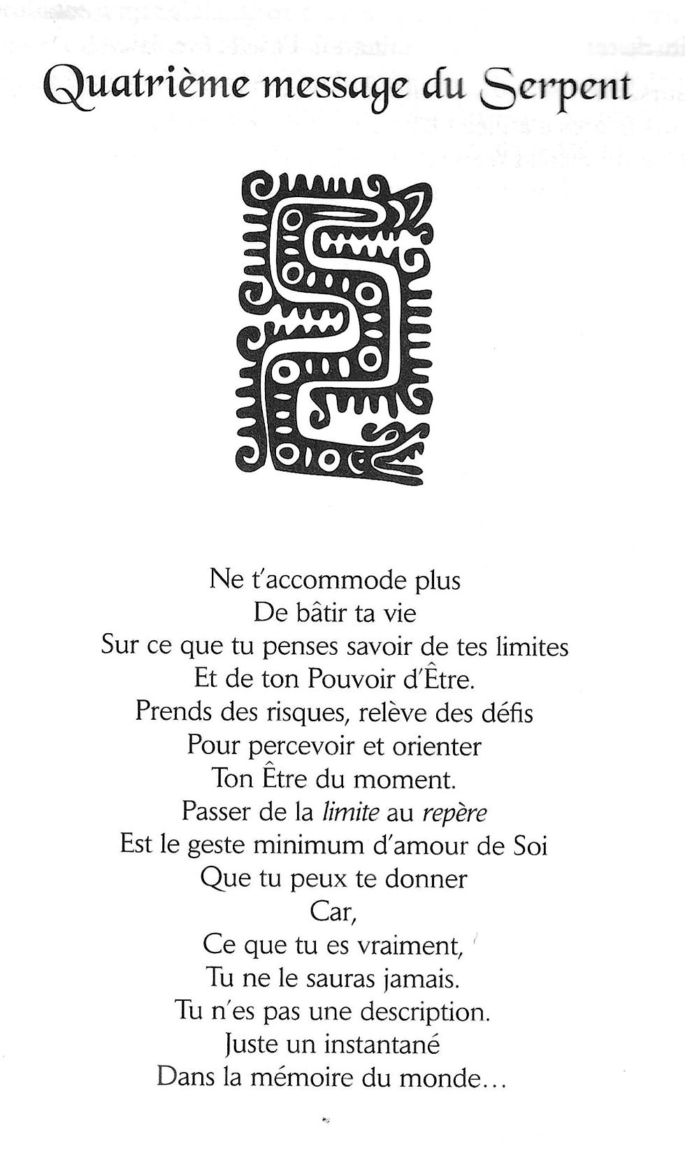 MB "Les Enseignements du Serpent de Xochicalco" Edit Véga Trédaniel