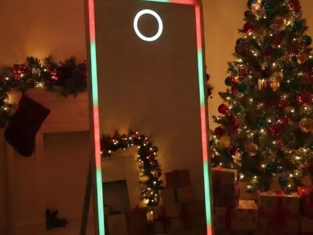 Elevate Your Event: Why Our Premium Mirror Photobooth is the Ultimate Brisbane & Gold Coast Christmas Party Add-On
