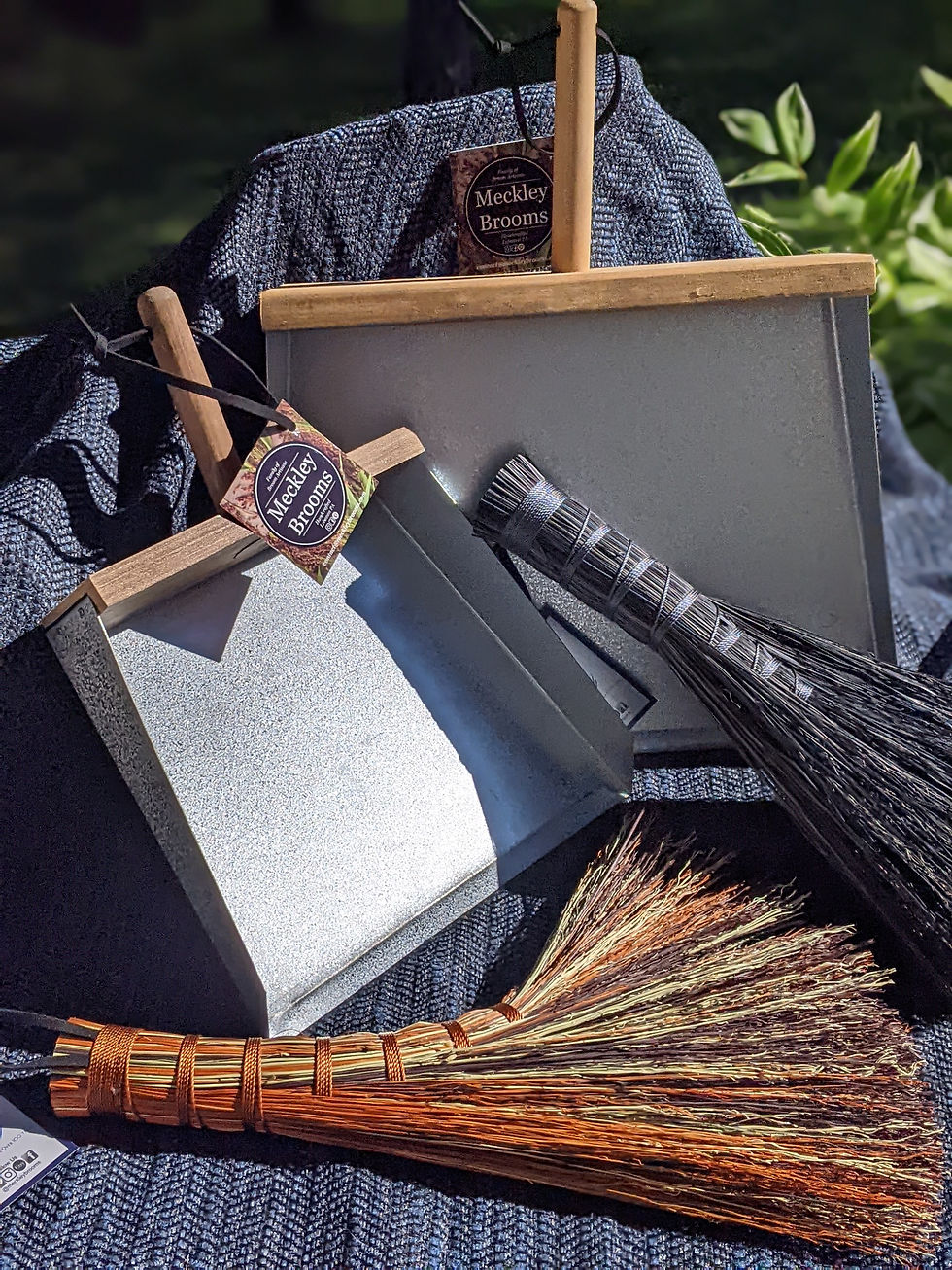 Thumbnail: Classic Tin Dust Pan, Amish Made, sold as an excellent accessory for many of our