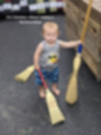 Thumbnail: Mommy & Me Rainbow Corn Brooms