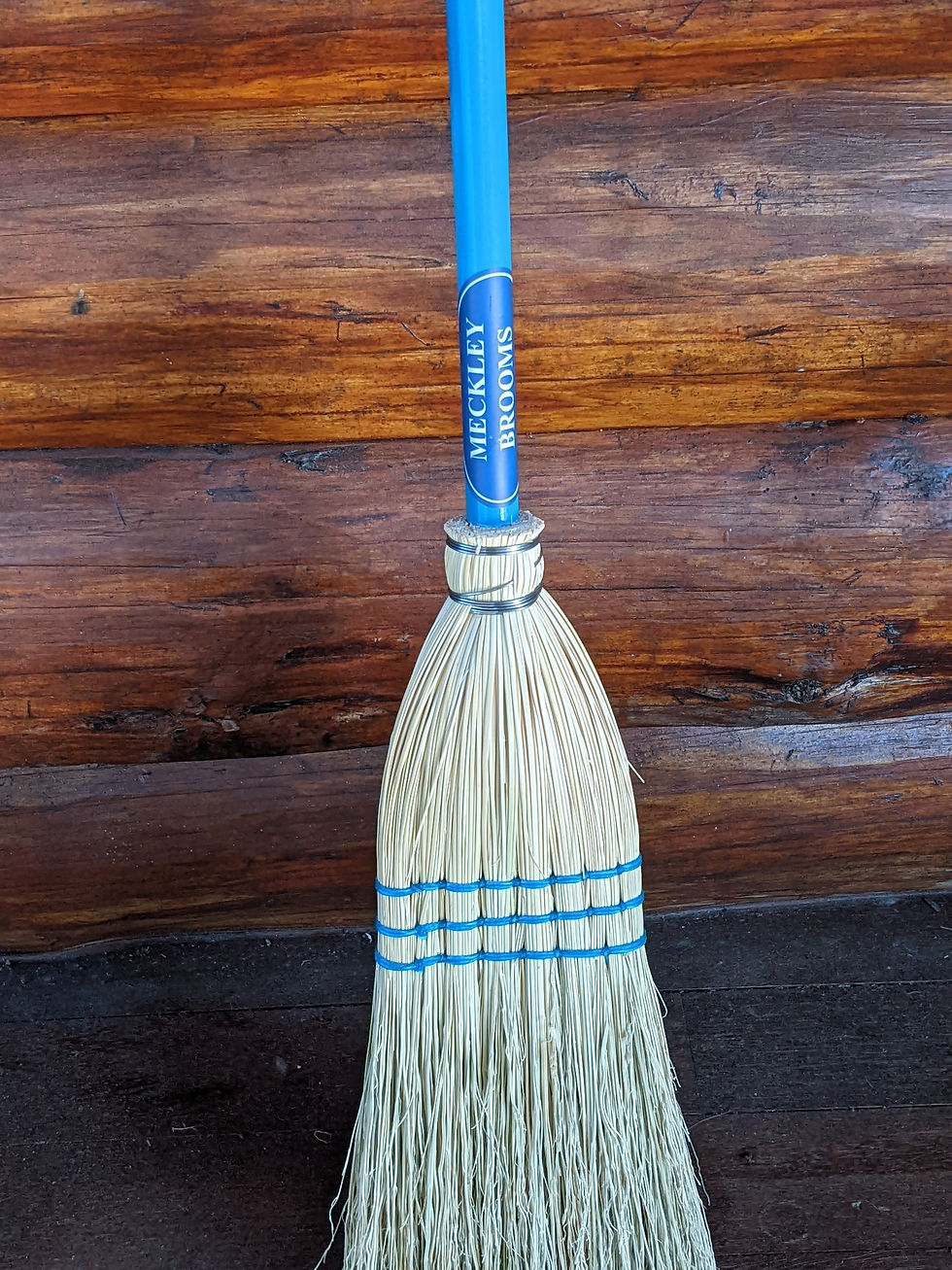Thumbnail: Child's Broom, Kid Sized Corn Broom, Hearth Sweeper