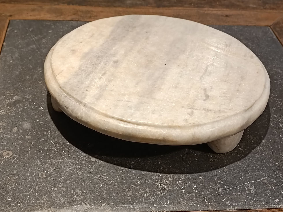 Miniaturbild: Chapati Platte Mamor