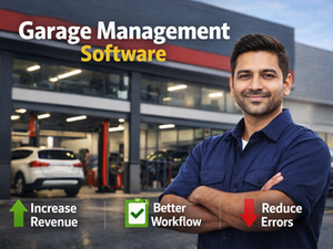 What does garage management software do for independent garages in India?