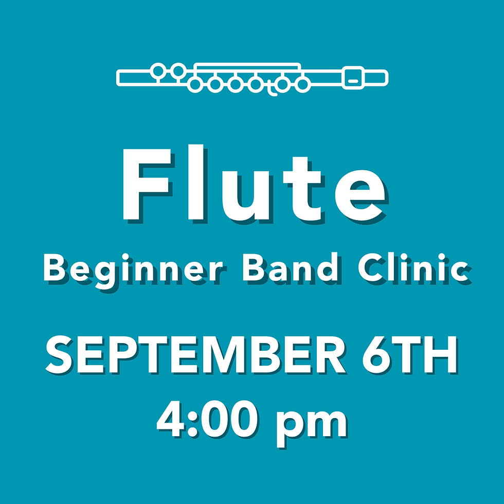 Flute - Beginner Band Clinic