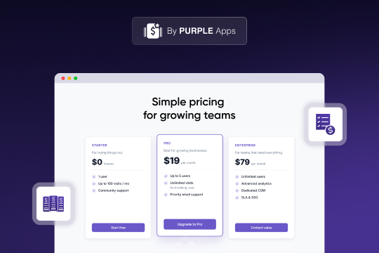 Pricing Plans Comparison banner