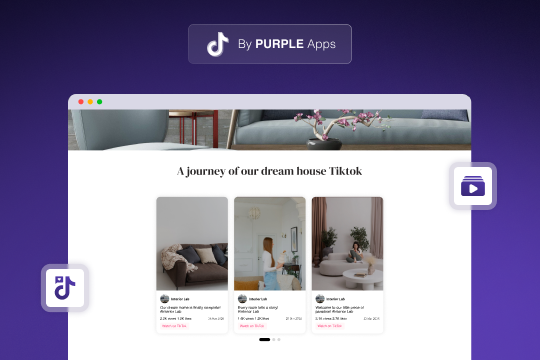 TikTok Feed Social banner