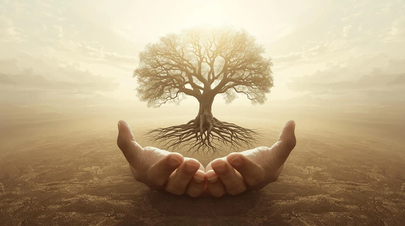 Nature inspired image representing calm, reflection, and nervous system wellbeing