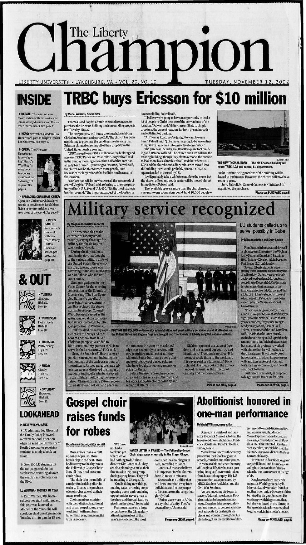 The Liberty Champion Vol 20 Iss 10