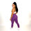 Thumbnail: Seamless Booty Lift Leggings (Purple)