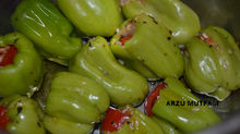 ZEYTİNYAĞLI BİBER DOLMASI