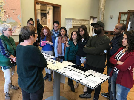 Cohort 8 students on Berlin study trip