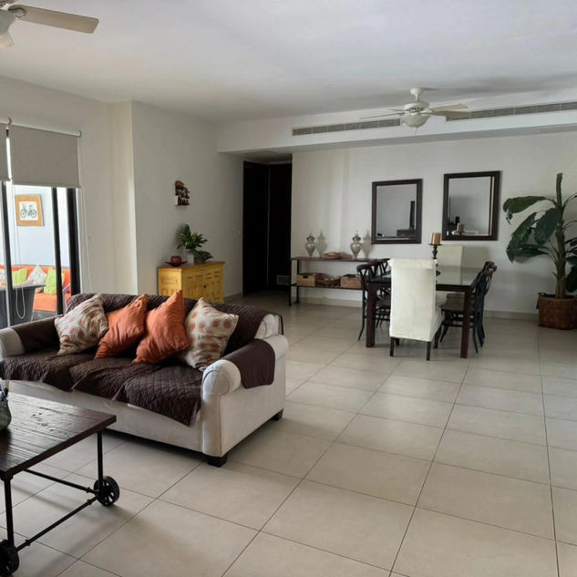 “Ground-floor apartment for sale in PH IslaMar, Panama City — features 3 bedrooms, maid’s quarters, private terrace and patio, BBQ area, and storage space, in a secure gated community.” Ama Panama Realty