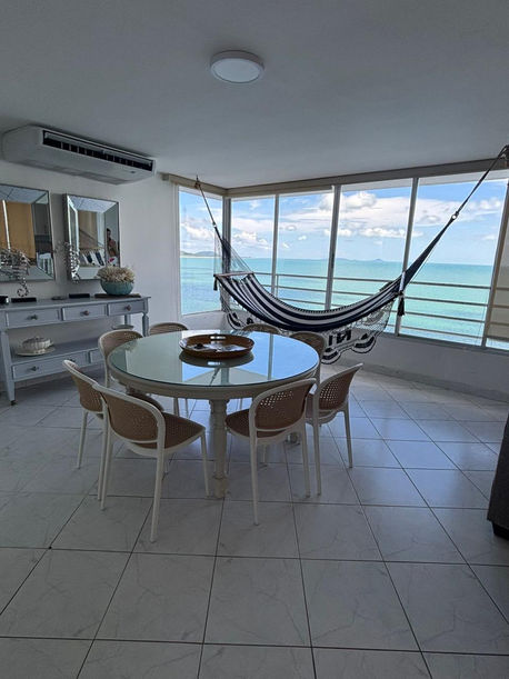 Fully furnished 3-bedroom apartment at PH Punta Prieta, right on Playa Serena! Wake up to the sound of waves, enjoy breathtaking sunsets, and live steps from the beach.