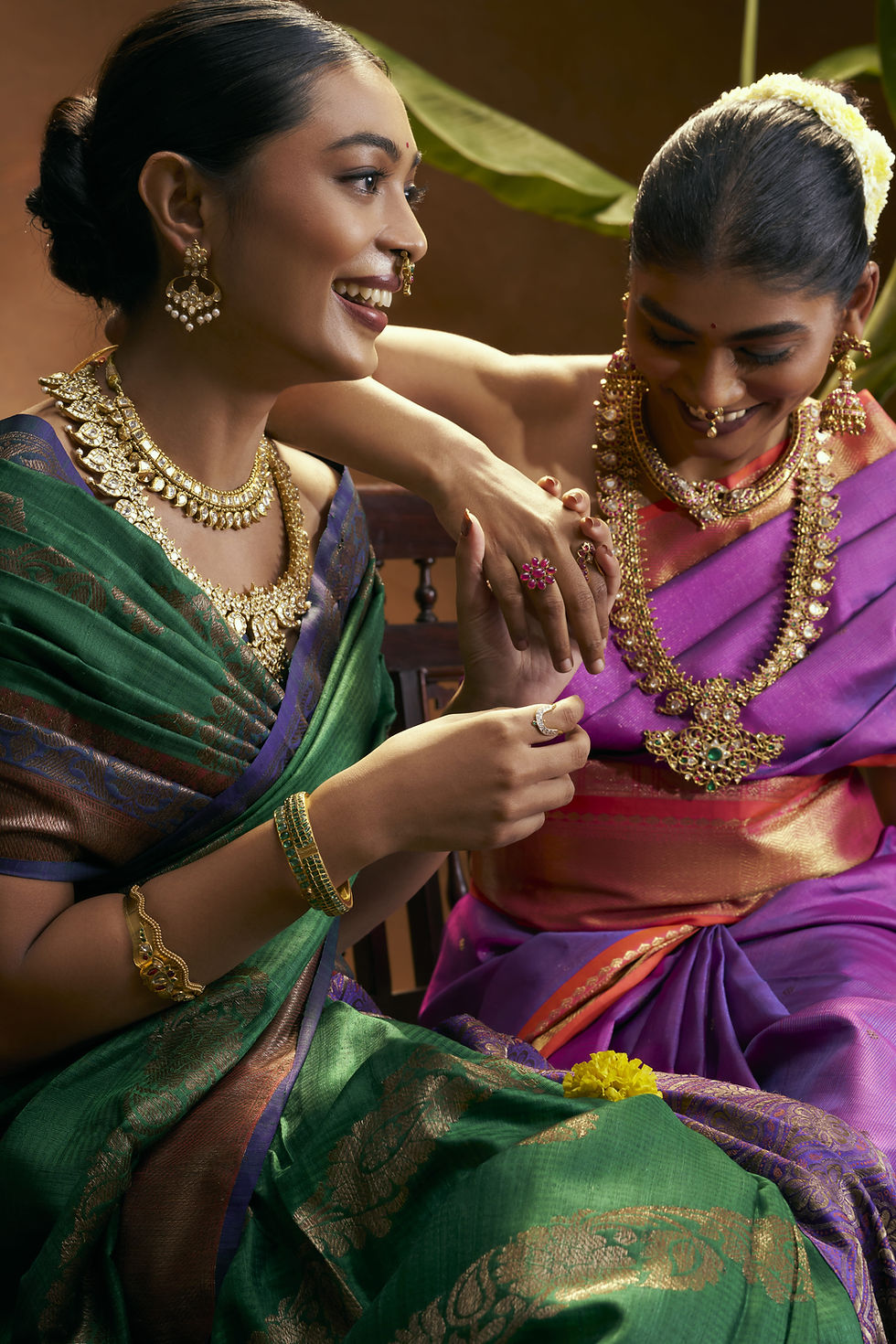 Jewellery Brand Campaign Inspired from Ravi Raja Verma Paintings