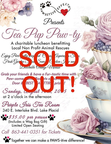 Tea Pawty - Sold Out Event