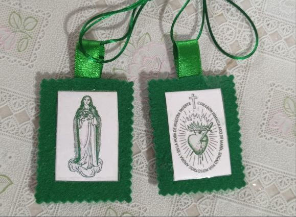 Escapulario verde de Sanacion