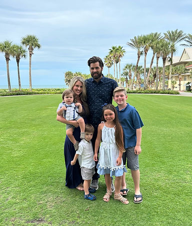 Handyman and Repair Man, Tyler with his wife and four children