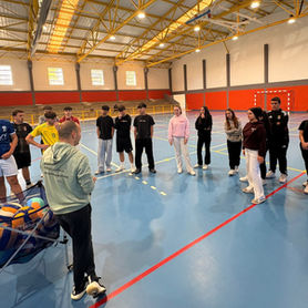 AVAL leva formação de Gira-Volei a Escola Secundária de Campo Maior