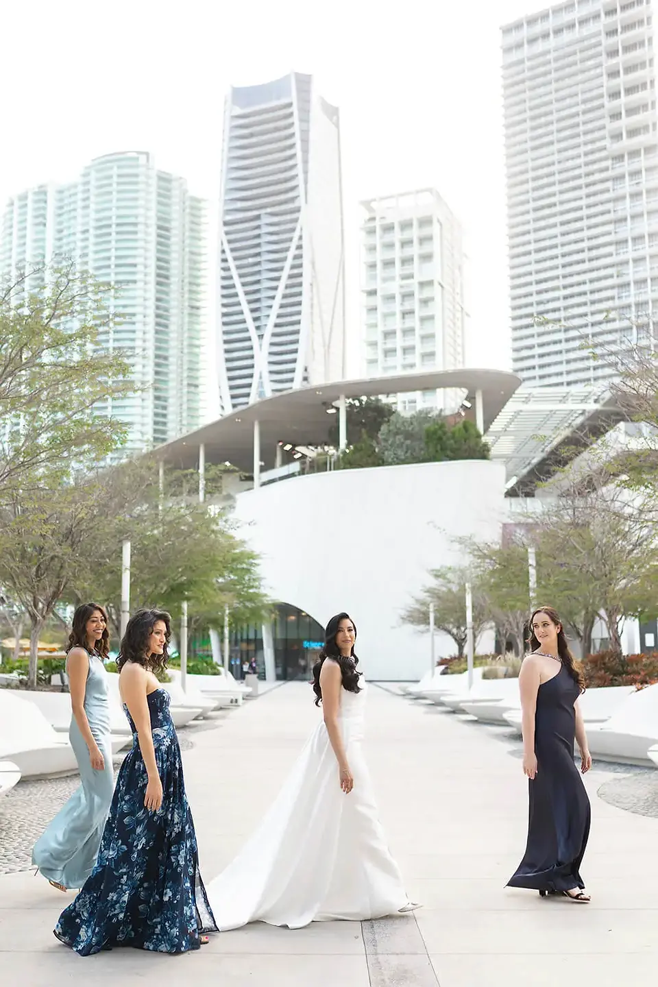 Wedding reception at the Perez Art Museum