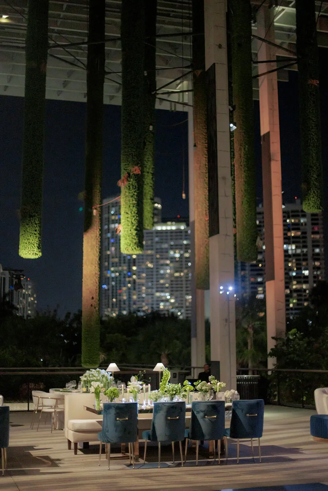 Wedding reception at the Perez Art Museum