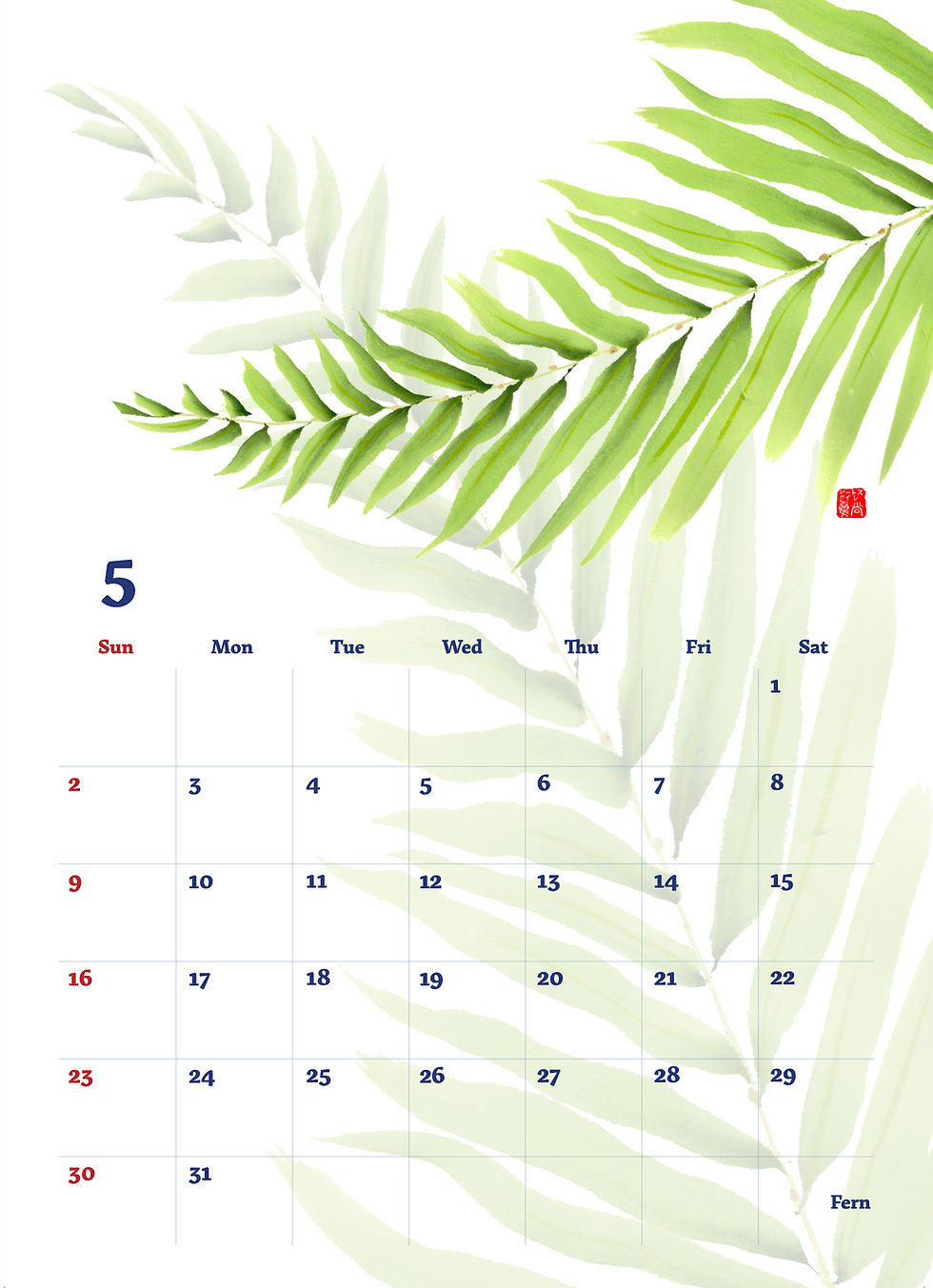 Thumbnail: Oregon Flora Wall Calendar 2027