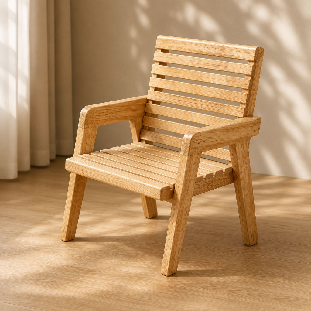 Kaarigar Wooden Baby Chair