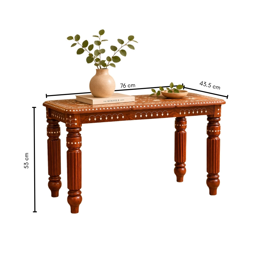 Kaarigar Handcrafted Wooden Coffee Table