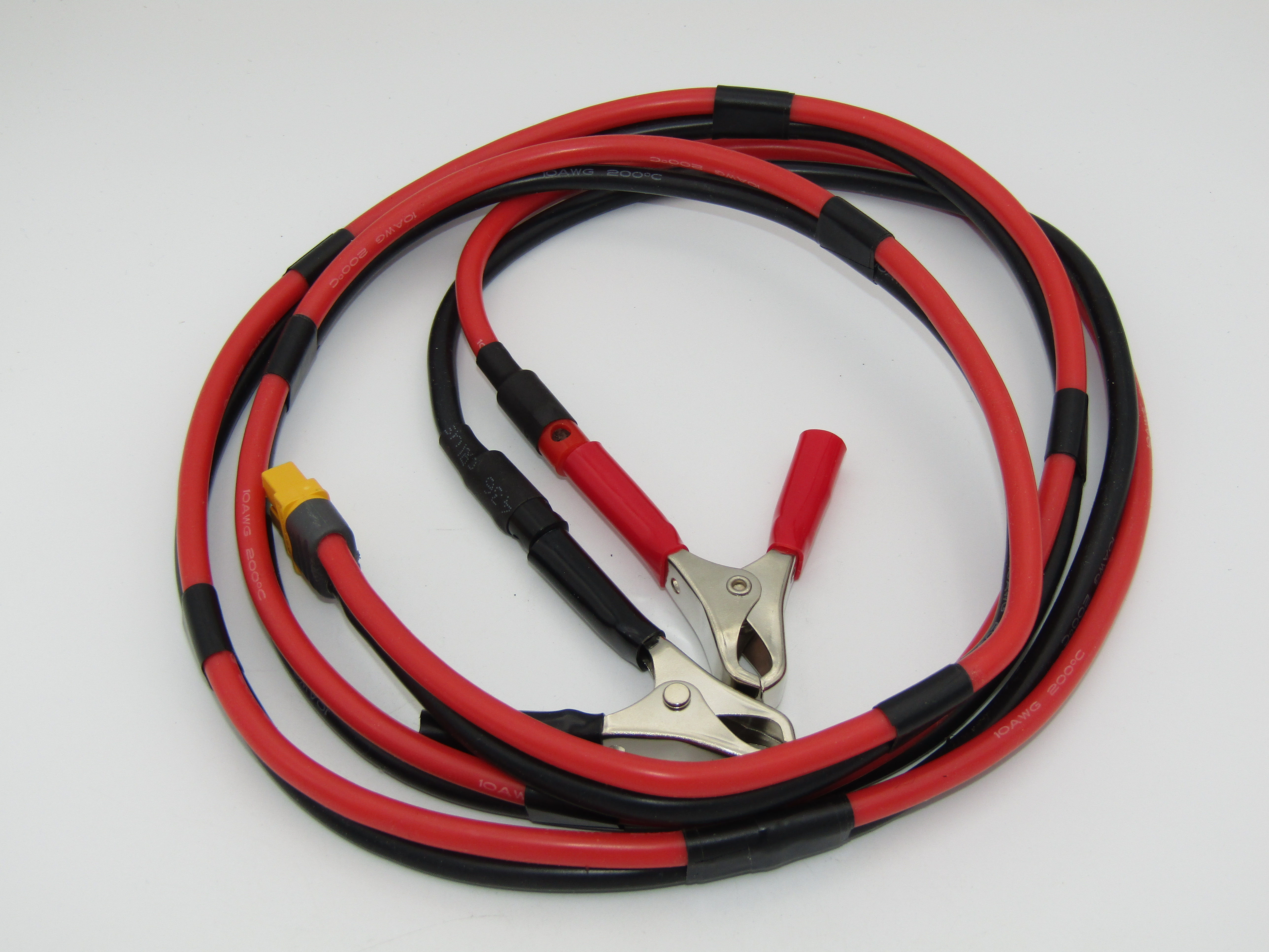 RaceCraft Leisure Battery Power Lead (Crock Clip/4mm to XT60 - 1.5m) - RACE105