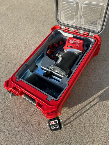 Packout M18 Router Insert | 3D Technologies USA