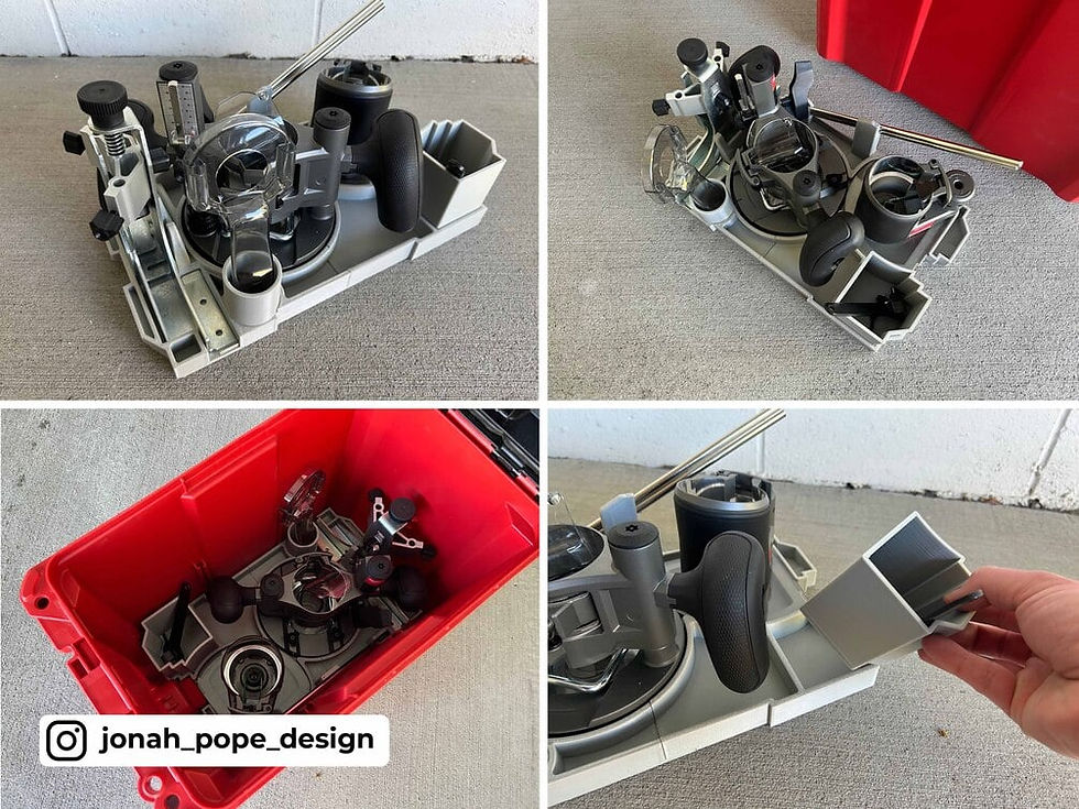 Thumbnail: Packout Compact Tool Box - M18 Router Insert Part 2/2 