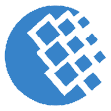 Abstract blue logo design