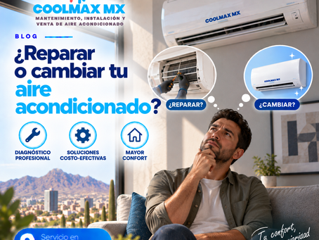 ¿Reparar o cambiar tu aire acondicionado?