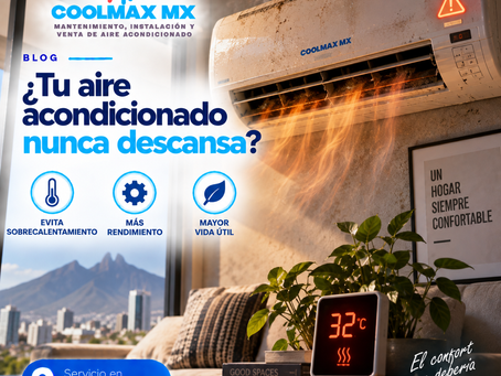 ¿Tu aire acondicionado nunca descansa?