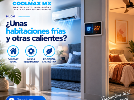 ¿Unas habitaciones frías y otras calientes?